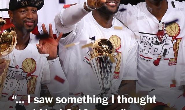 b体育-詹姆斯：去热火就是为冠军 骑士1.0时期无法夺冠